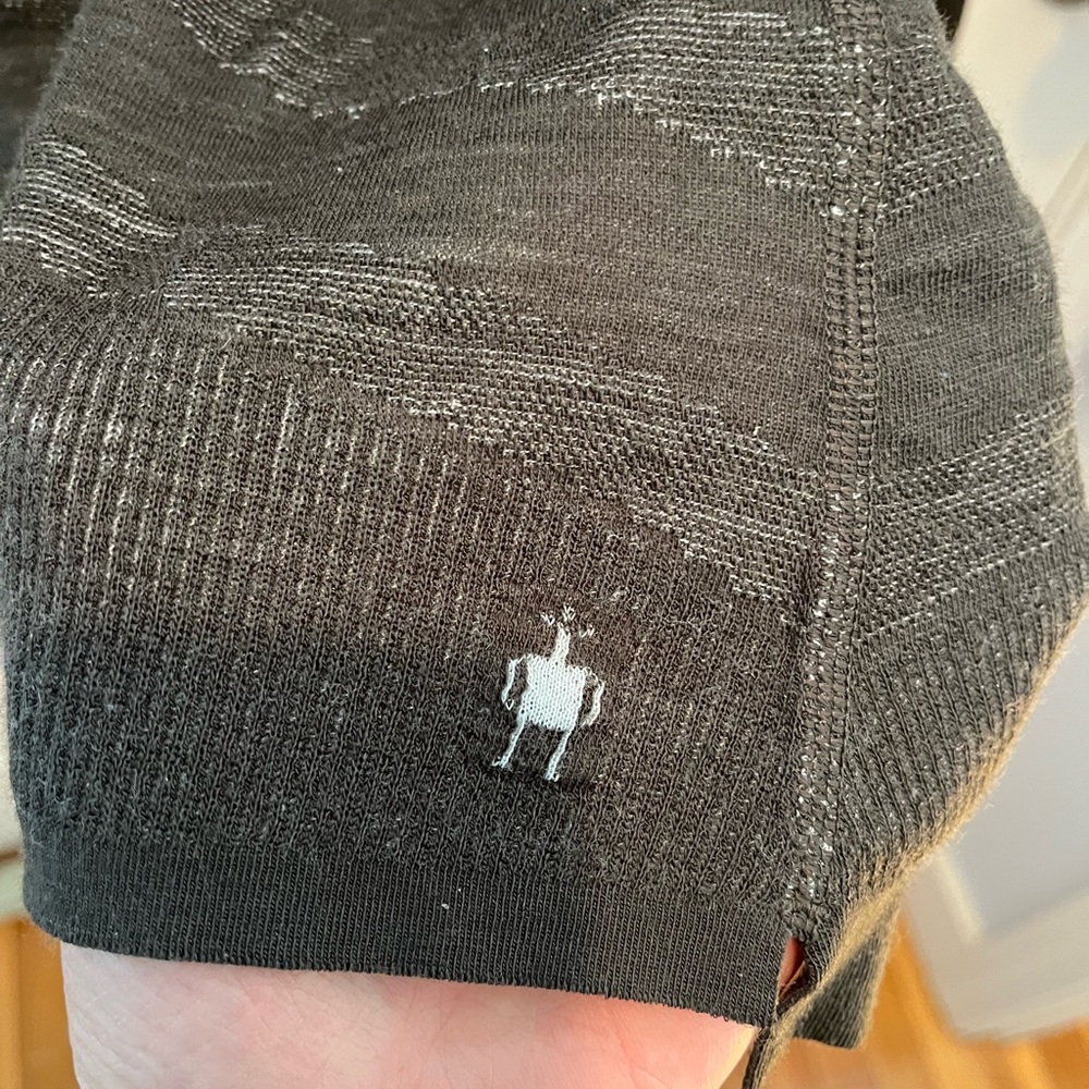 Smartwool Women's Charcoal Gray Long-Sleeve Crew Neck - Picture 4 of 5